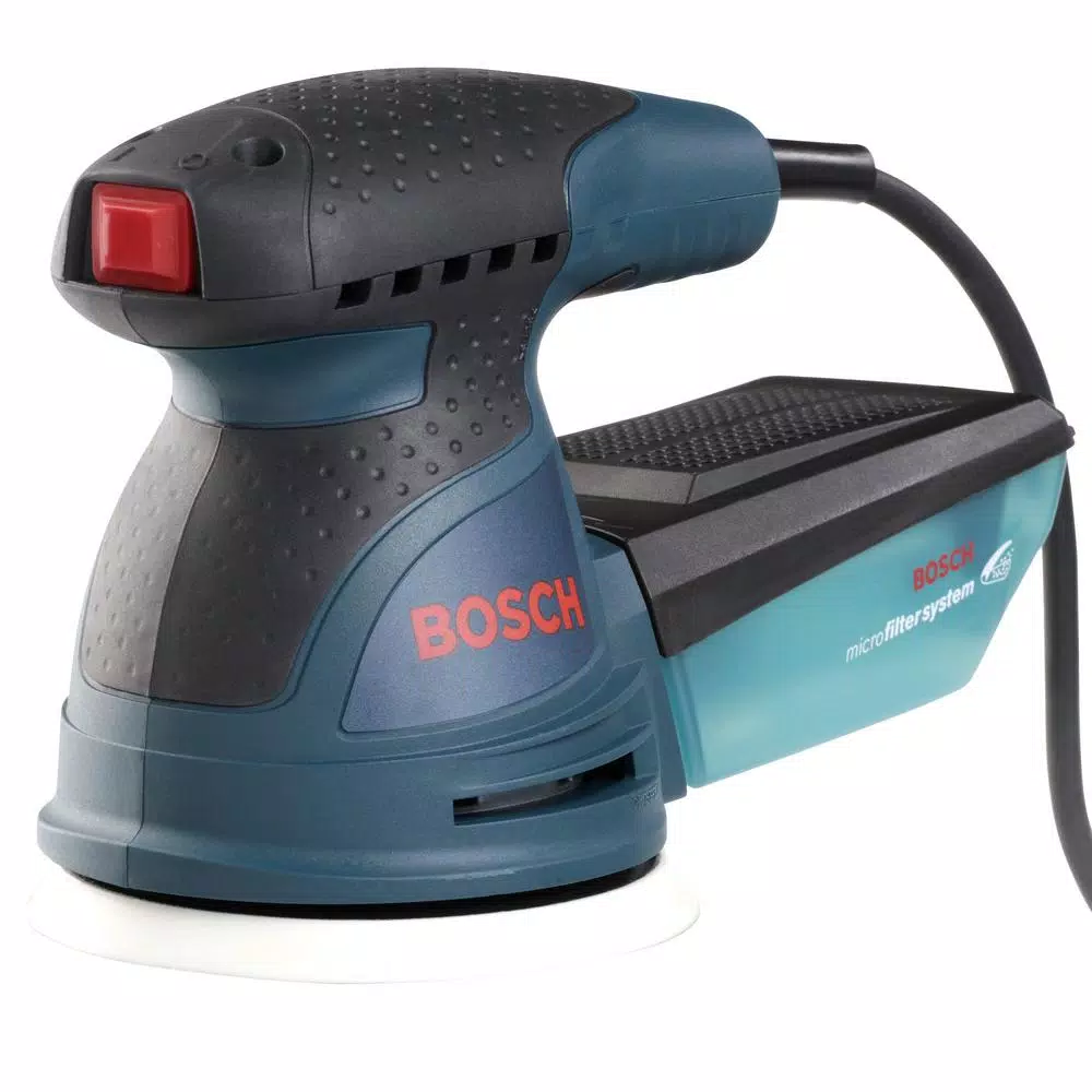Bosch 5 in. Corded Single Speed Palm Random Orbital Sander/Polisher, 2.5 Amp