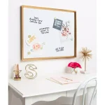 Kate and Laurel Calter Gold Framed Magnetic Dry Erase Board thumbnail 5
