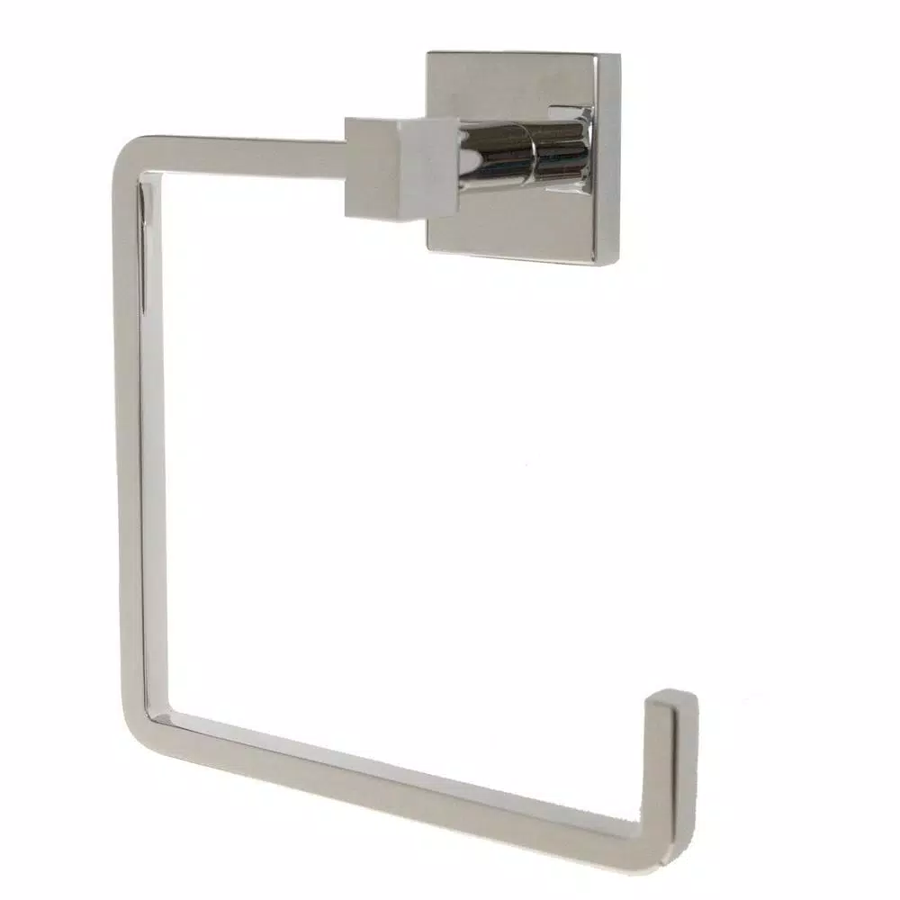 Design House Karsen 4-Piece Bathroom Hardware Accessory Kit, Polished Chrome