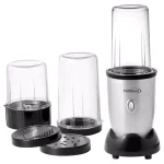PREMIUM 9-Piece 19 oz. Personal Blender Set with Stainless Steel Blades, Silver thumbnail 1