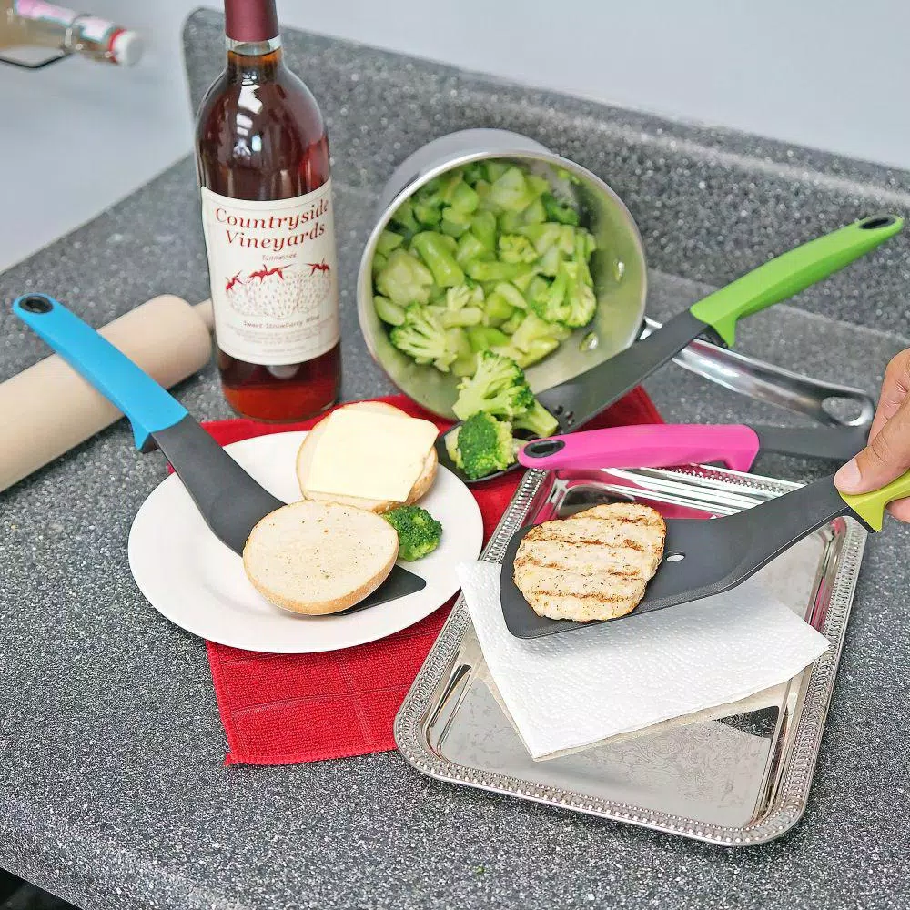 Southern Homewares 7-Piece Colorful Plastic Kitchen Utensil Set