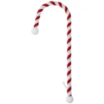Haute Decor Candy Cane Stocking Holders (2-Pack) - Red and White Festive Mantel Decor thumbnail 4