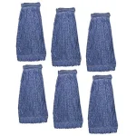 KLEEN HANDLER Heavy-Duty Commercial Universal Mop Head Refill, 4-Ply Blend, Pack of 6 thumbnail 1