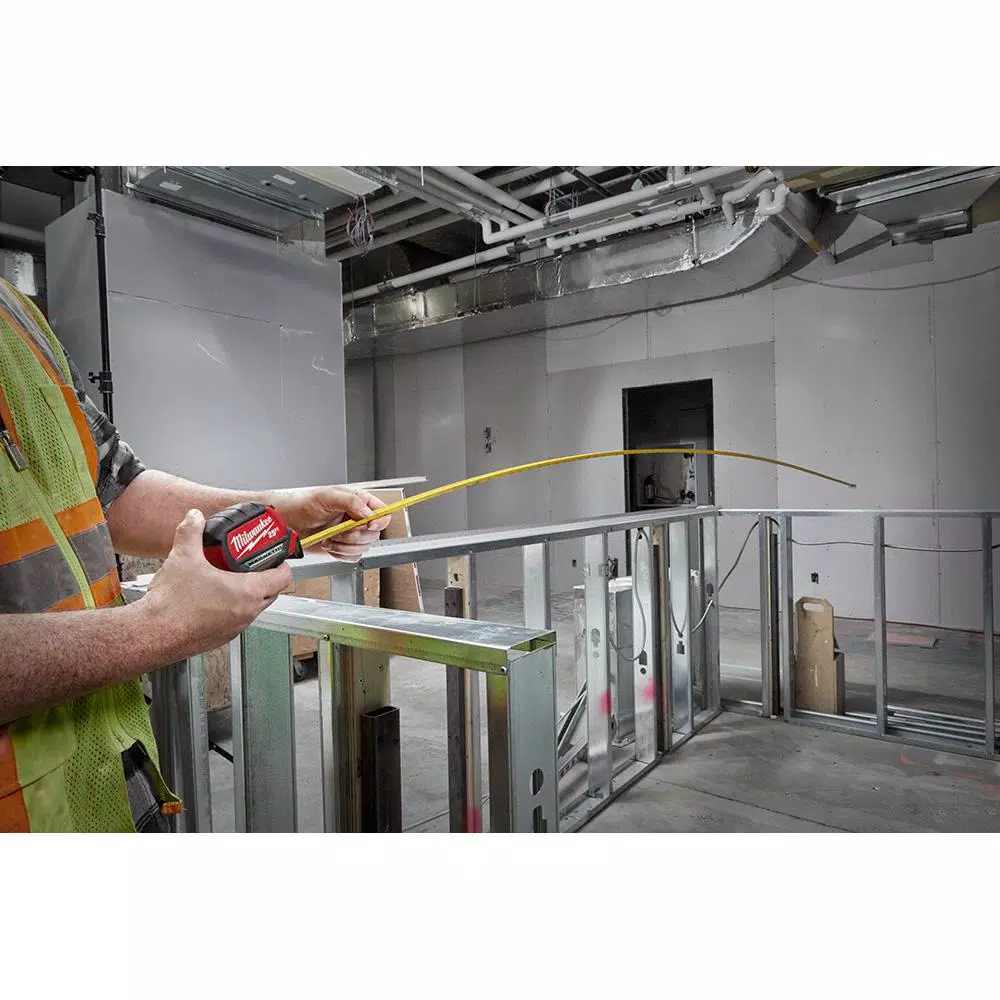 Milwaukee 16 ft. Compact Magnetic Tape Measure with 15 ft. Reach