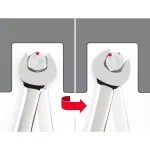 TEKTON 15/16 in. Flex-Head Ratcheting Combination Wrench, 72-Tooth, 6-Point thumbnail 9