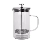Mr. Coffee Hyland 2.5-Cup Clear Glass French Press Coffee Maker with Measuring Spoon thumbnail 2