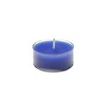 Zest Candle Blue Tealight Candles, 1.5 in. Diameter, 50-Pack thumbnail 1