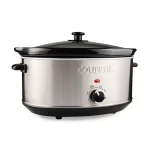 Courant 7 Qt. Stainless Steel Slow Cooker with Temperature Settings thumbnail 3