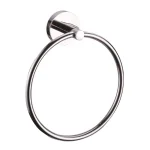Design House GRAZ Park Polished Chrome Towel Ring - Modern Zinc Hand Towel Holder thumbnail 1