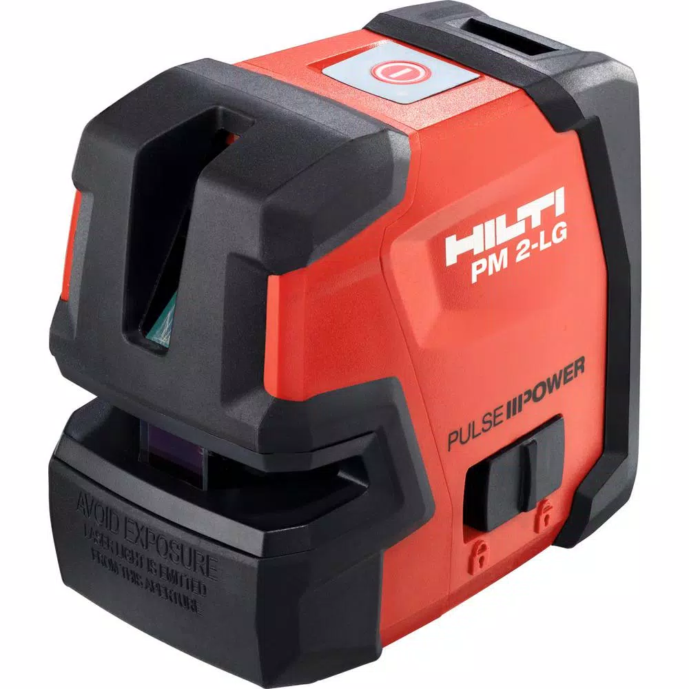 Hilti PM 2-LG Self-Leveling Green Beam Line Laser Level, 66 ft. Range