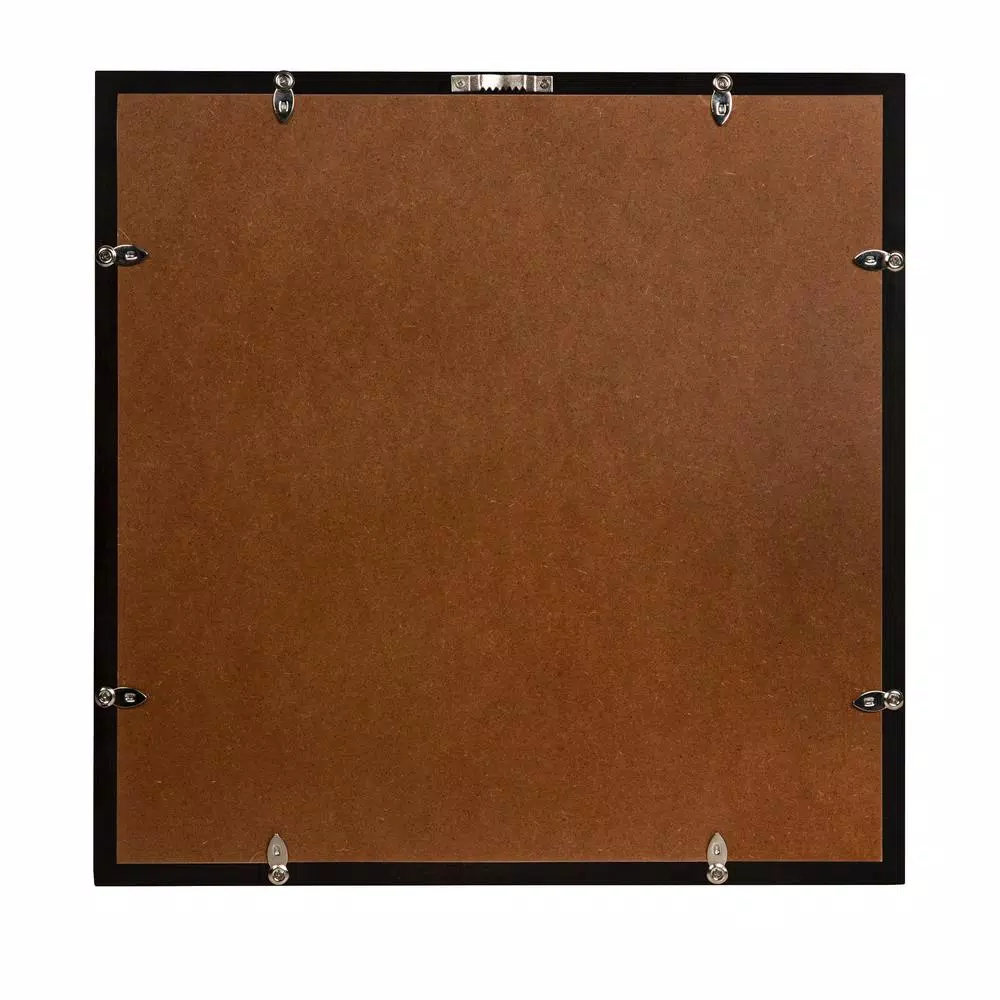 Unbranded Black Wood 12.5 x 12.5 in. Square Record Picture Frame for LP Album Covers