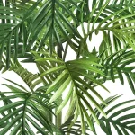 Nearly Natural 38 in. Faux Areca Palm Silk Plant with Decorative Wicker Basket thumbnail 2