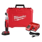 Milwaukee M18 18V Cordless 3/8 in. 2-Speed Right Angle Impact Wrench Kit with 1.5 Ah Battery, Charger, and Hard Case thumbnail 1