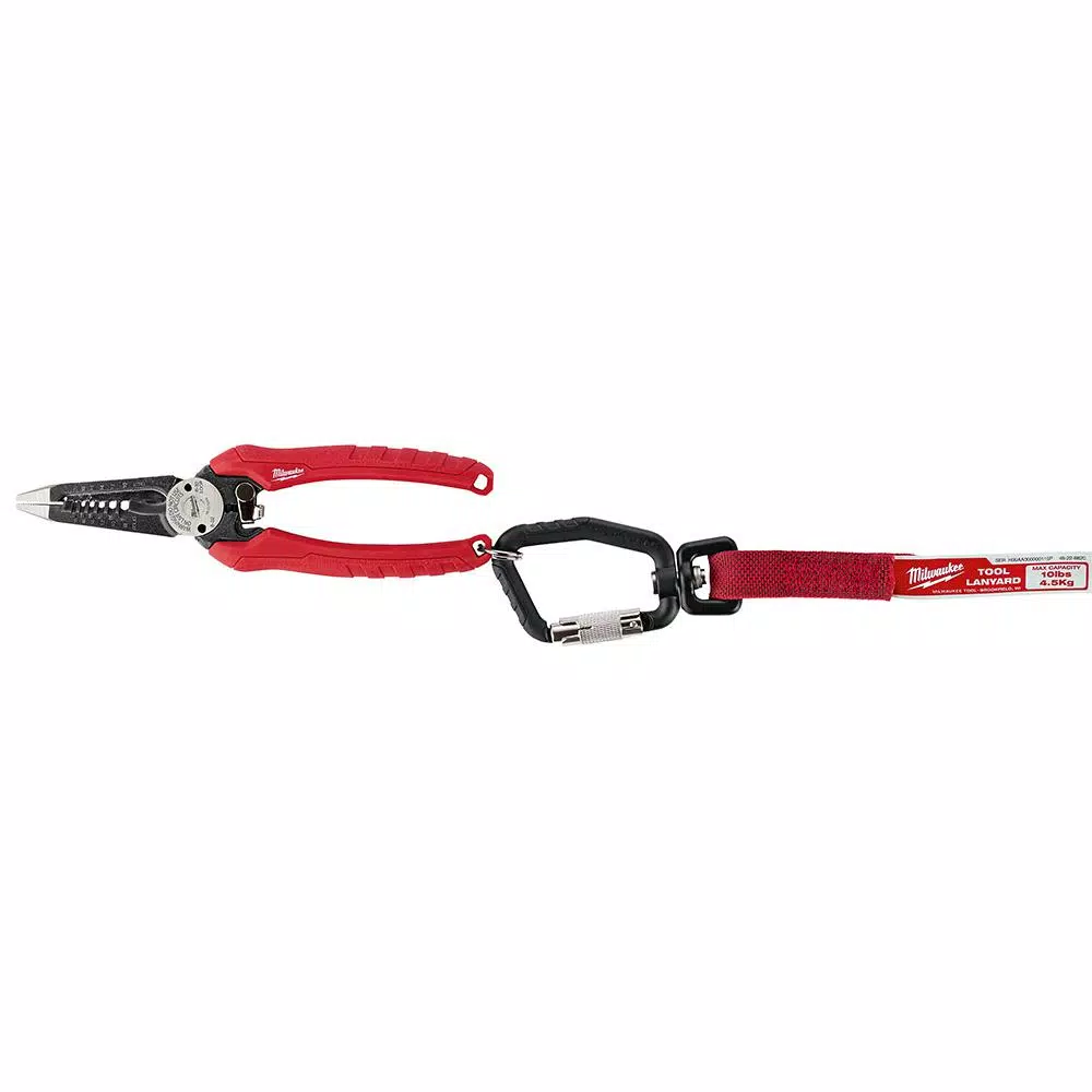 Milwaukee 3/4 in. Lanyard Split Ring, 2 lb. Capacity (5-Piece Pack)