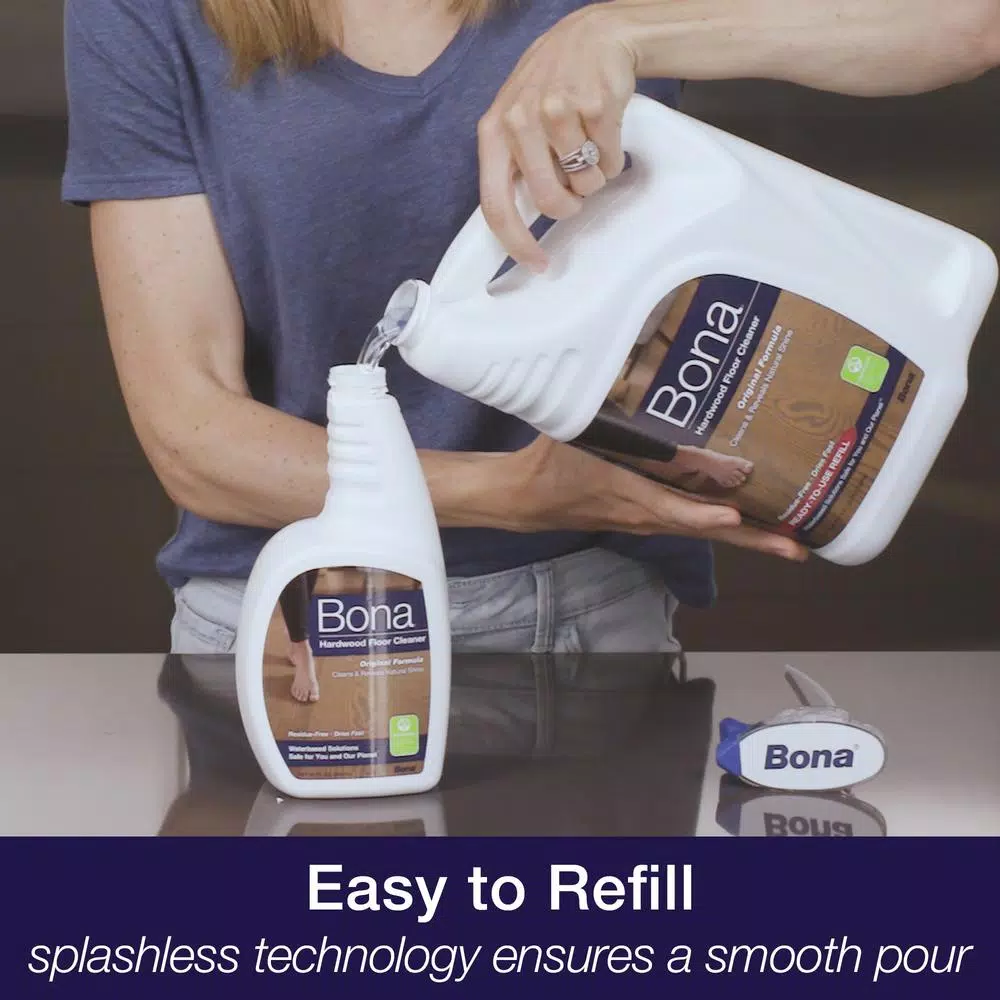 Bona Hardwood Floor Cleaner, 128 oz. Ready-to-Use Liquid
