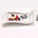 Villeroy & Boch NewWave 19.5 in. White Porcelain Rectangular Platter thumbnail 5
