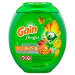Gain Flings Island Fresh Scent Laundry Detergent Pods, 81 Count thumbnail 4