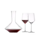 Schott Zwiesel Tritan Pure 18.2 oz Cabernet Red Wine Decanter and 2-Piece Stemware Set thumbnail 1