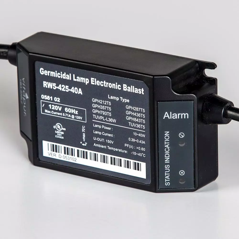 Vitapur VB-40SL2 Replacement Ballast for VPS1140-1 UV Lamp Systems