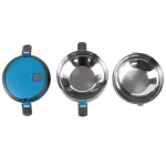 Unbranded 2-Tier Leak Proof Stainless Steel and Plastic Lunch Box - Blue thumbnail 2
