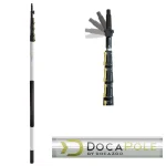 DocaPole Microfiber Feather Duster & 6-24 ft. Telescopic Extension Pole High Reach Cleaning Kit thumbnail 6