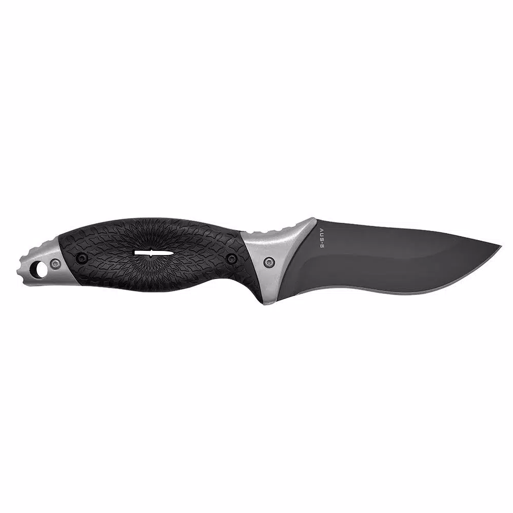 Camillus ST6 4 in. Carbonitride Titanium Drop Point Fixed Blade Knife with Sheath