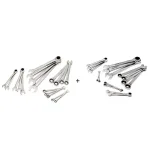 Husky 34-Piece SAE and Metric Master Ratcheting Wrench Set thumbnail 1