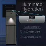 Brio Moderna Tri-Temp Bottleless Water Cooler with UV Self-Cleaning & Stainless Steel Finish thumbnail 3