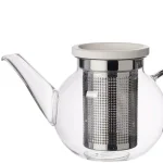 Villeroy & Boch Artesano Hot Beverages 2-Cup Double Walled Glass Teapot with Stainless Steel Strainer thumbnail 2