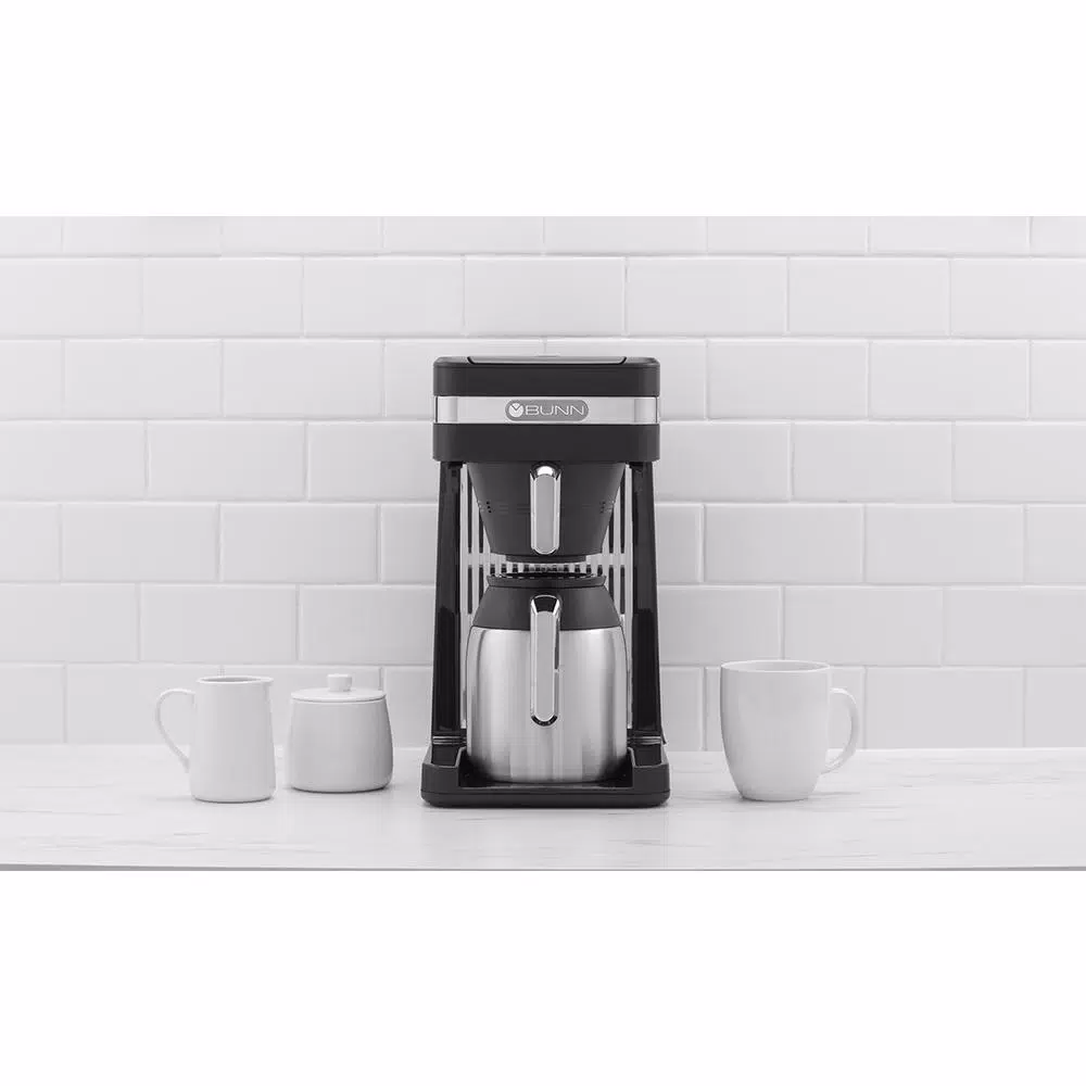 Bunn Speed Brew Platinum 10-Cup Coffee Maker - Fast Drip Coffee Machine with Thermal Carafe