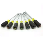 Klein Tools 7-Piece Hollow Shaft Nut Driver Set with Cushion-Grip Handles thumbnail 5