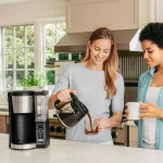 Ninja 12-Cup Programmable Drip Coffee Maker with Custom Brew Technology, Black Stainless Steel thumbnail 2