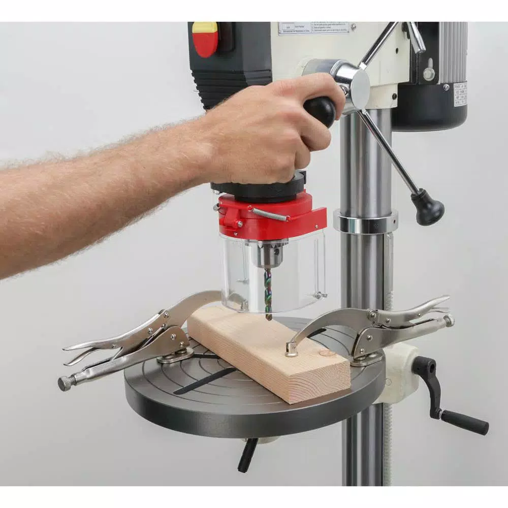Shop Fox 1 HP 17 in. Floor Model Drill Press with 110V Motor and Morse Taper #3 Spindle