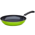 Ozeri Green Earth 8 in. Aluminum Ceramic Nonstick Frying Pan, Honeycomb Texture, Induction Safe, Green thumbnail 1