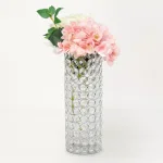 Elegant Designs 11.25 in. Chrome and K5 Crystal Cylinder Decorative Table Vase thumbnail 8