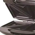 Brentwood Appliances 750W Compact Dual Sandwich Maker, Nonstick, Black thumbnail 7