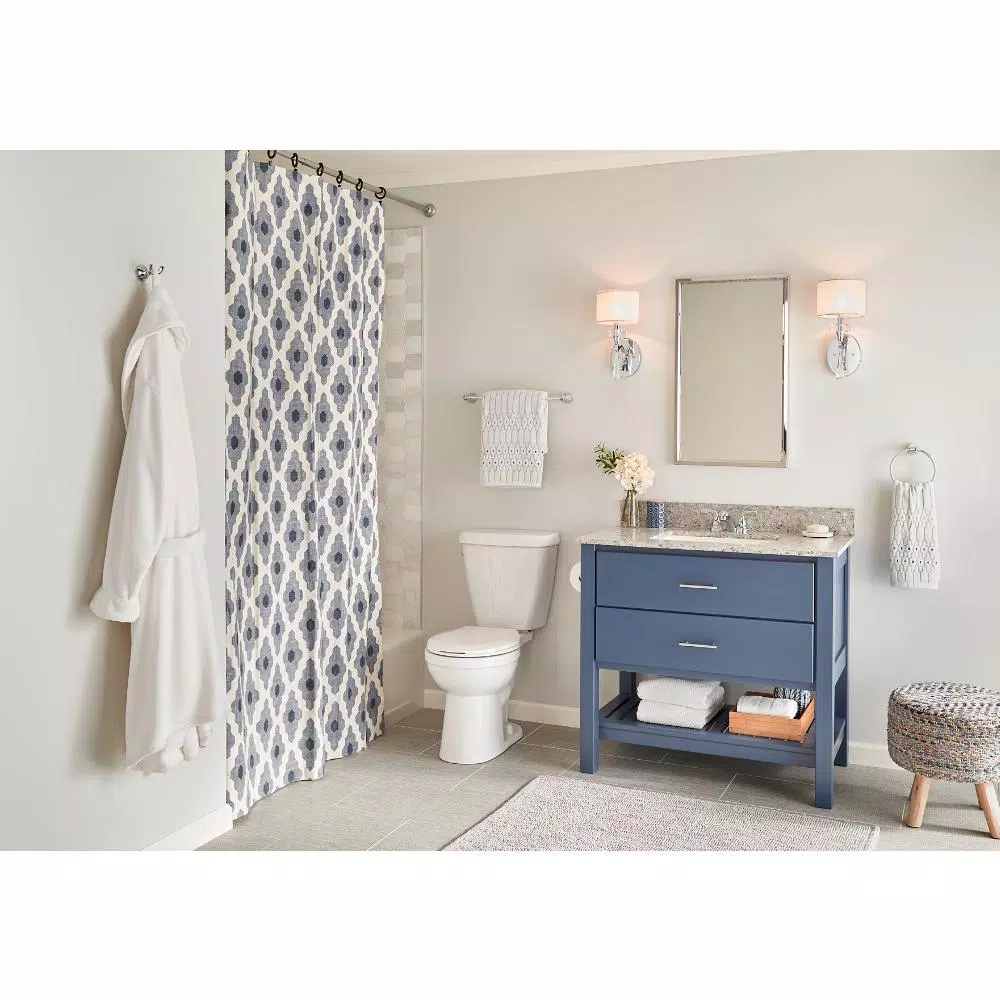 Delta Foundations 24 in. Single Towel Bar, Polished Chrome