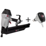 Porter-Cable FR350B 21-Degree 3-1/2 in. Full Round Framing Nailer with Bonus 0-Degree Mini Impact Palm Nailer Kit thumbnail 1