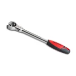 TEKTON 1/2 in. Drive 12 in. Swivel Head Ratchet, 72-Tooth thumbnail 2