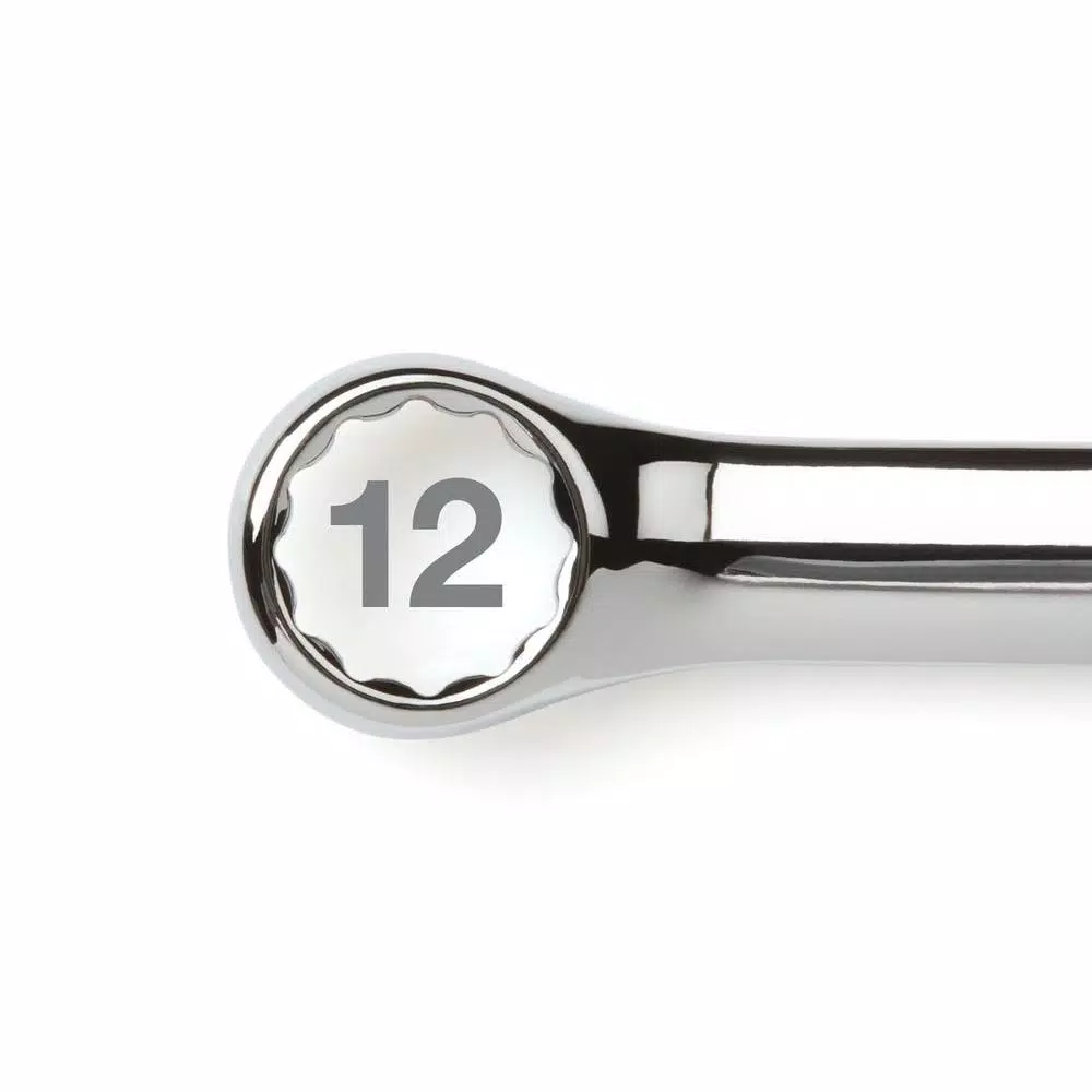 TEKTON 10 mm Combination Wrench, 12-Point Box End, Chrome Vanadium Steel