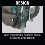Makita 18V LXT Brushless 5-7/8 in. Metal Cutting Saw Kit with 5.0 Ah Battery thumbnail 9