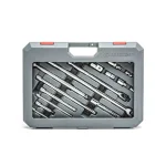 Crescent 16-Piece Socket Accessory Set, 1/4 in. to 3/4 in. Drive with Extensions and Breaker Bars thumbnail 4