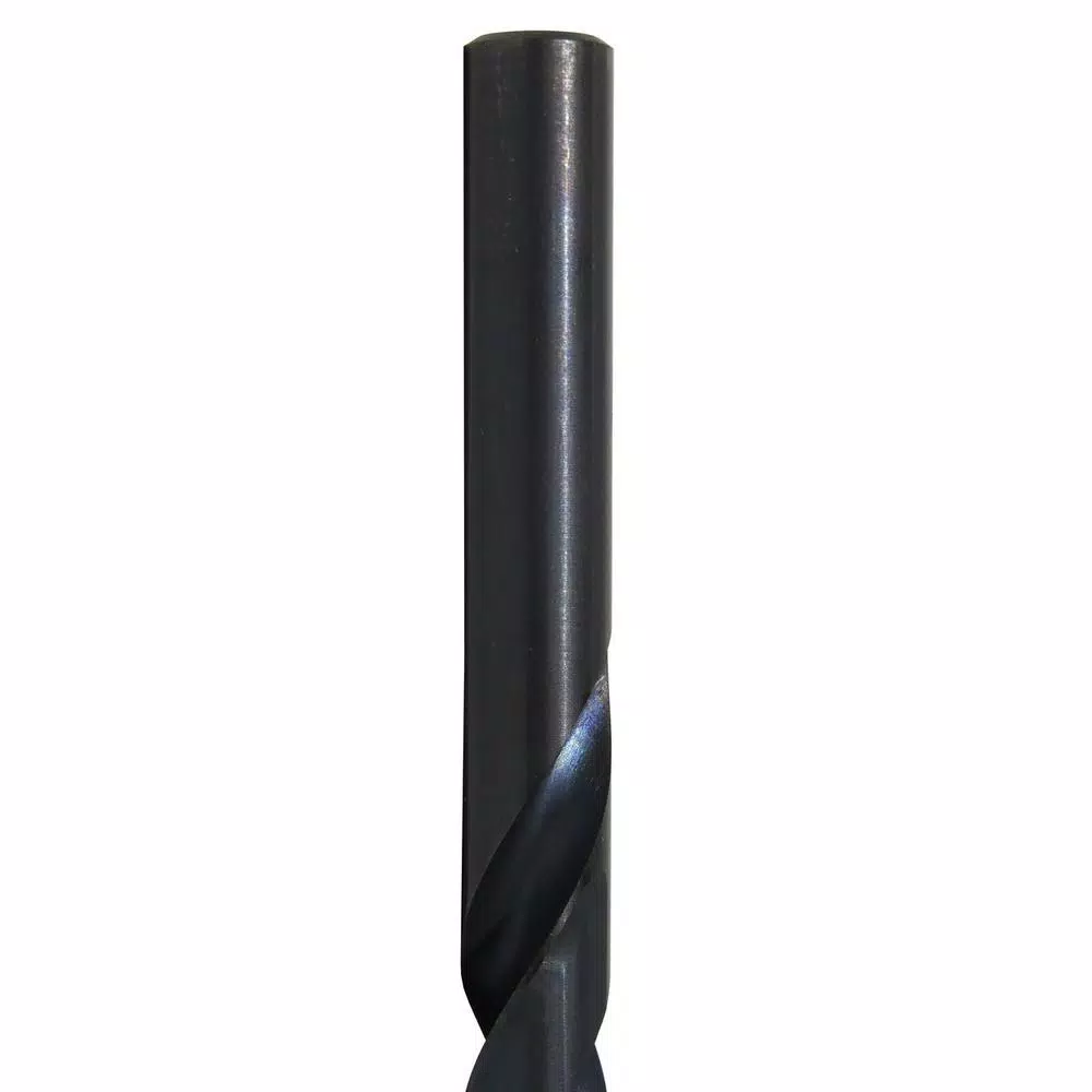 Drill America 25-Piece Metric High Speed Steel Twist Drill Bit Set with Black Oxide Finish
