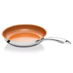 Gotham Steel 10 in. Stainless Steel Non-Stick Ti-Cerama Frying Pan, Induction Compatible thumbnail 1