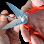 Jameson Fiber Optic Insulated Electricians Scissors, High Carbon Stainless Steel, 5.5 in. (3-Pack) thumbnail 7