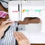 Janome MOD-15 Sewing Machine with 15 Built-in Stitches and Top Drop-In Bobbin System thumbnail 7