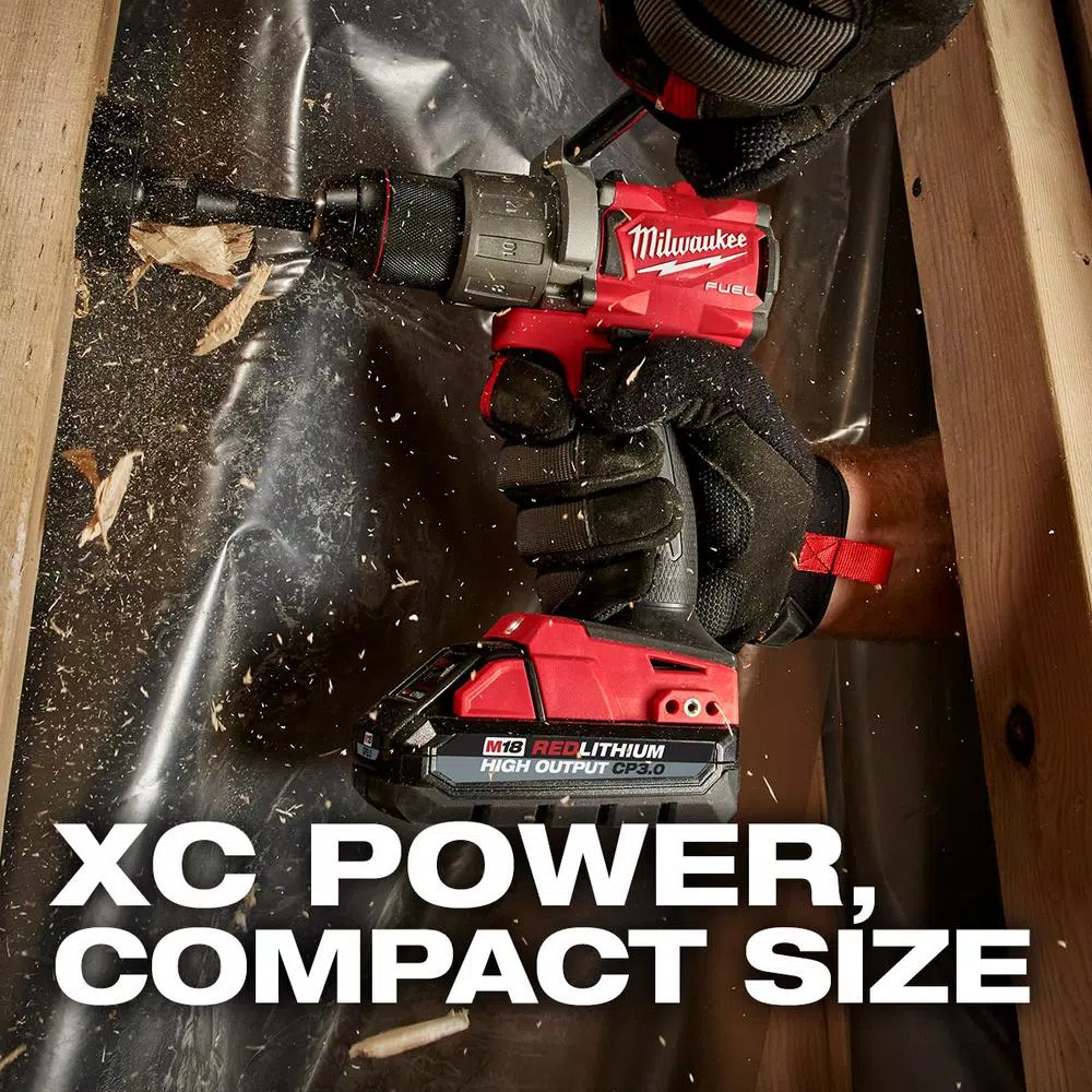 Milwaukee M18 REDLITHIUM HIGH OUTPUT CP 3.0Ah 18V Lithium-Ion Battery Pack (2-Pack)
