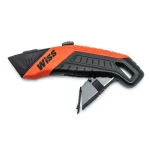 Wiss Crescent Wiss Auto-Retracting Safety Utility Knife with 3 Black-Oxide Blades thumbnail 2