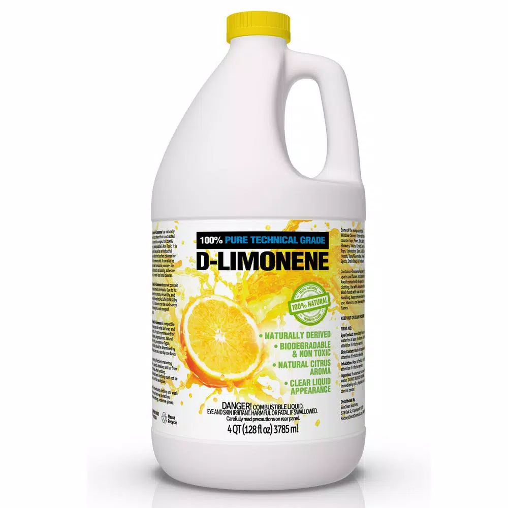 Eco Clean 1 Gal. 100% Natural Tech Grade D-Limonene Citrus Solvent Cleaner