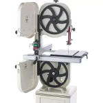 Shop Fox 14 in. 1 HP Vertical Band Saw with Cast-Iron Table and Enclosed Cabinet Stand thumbnail 6